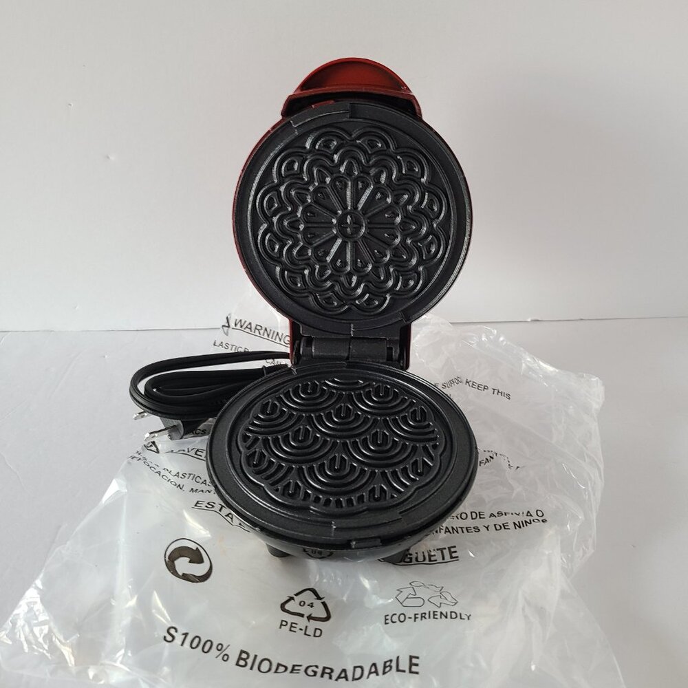 DASH MINI PIZZELLE MAKER - INSTRUCTION MANUAL-RECIPE GUIDE- NEW IN BOX - Picture 6 of 7